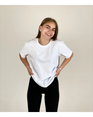 Базова біла футболка