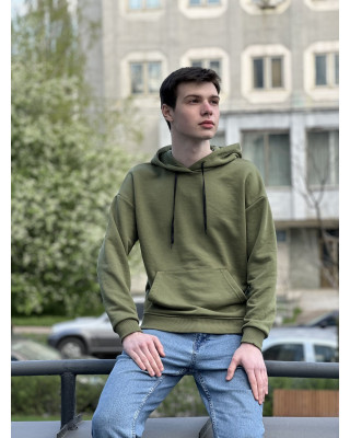 Худі чоловіче в кольорі хакі